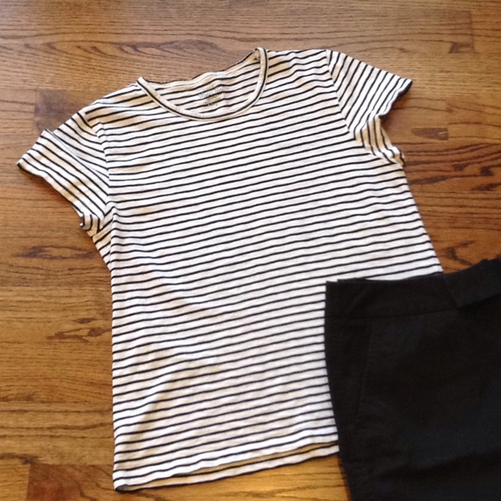 J CREW Striped T shirt